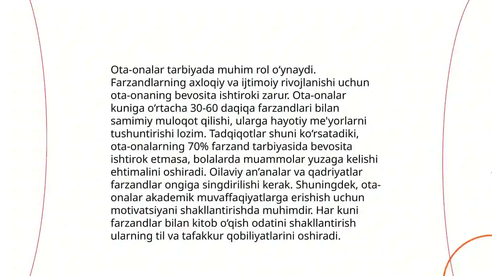 O'zbek xalq mutafakkirlarining oilaviy tarbiya haqidagi fikri 4
