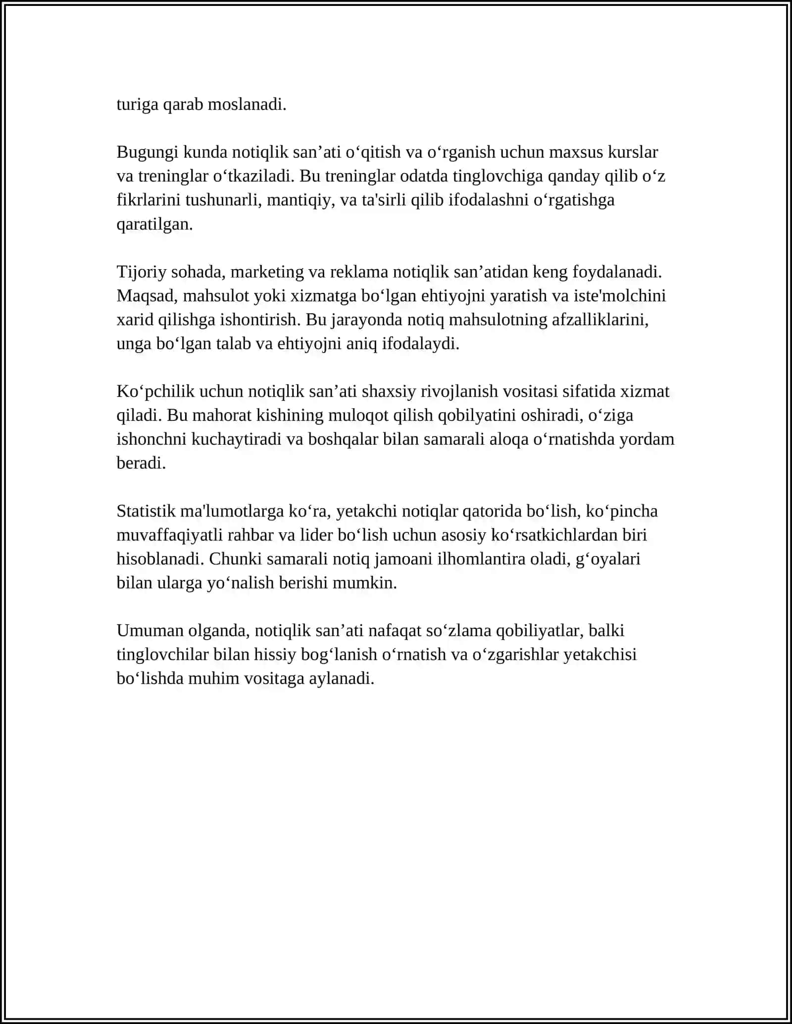 NOTIQLIK SAN’ATI TUSHUNCHASI HAQIDA. NOTIQLIK SAN’ATI TARIXI 4