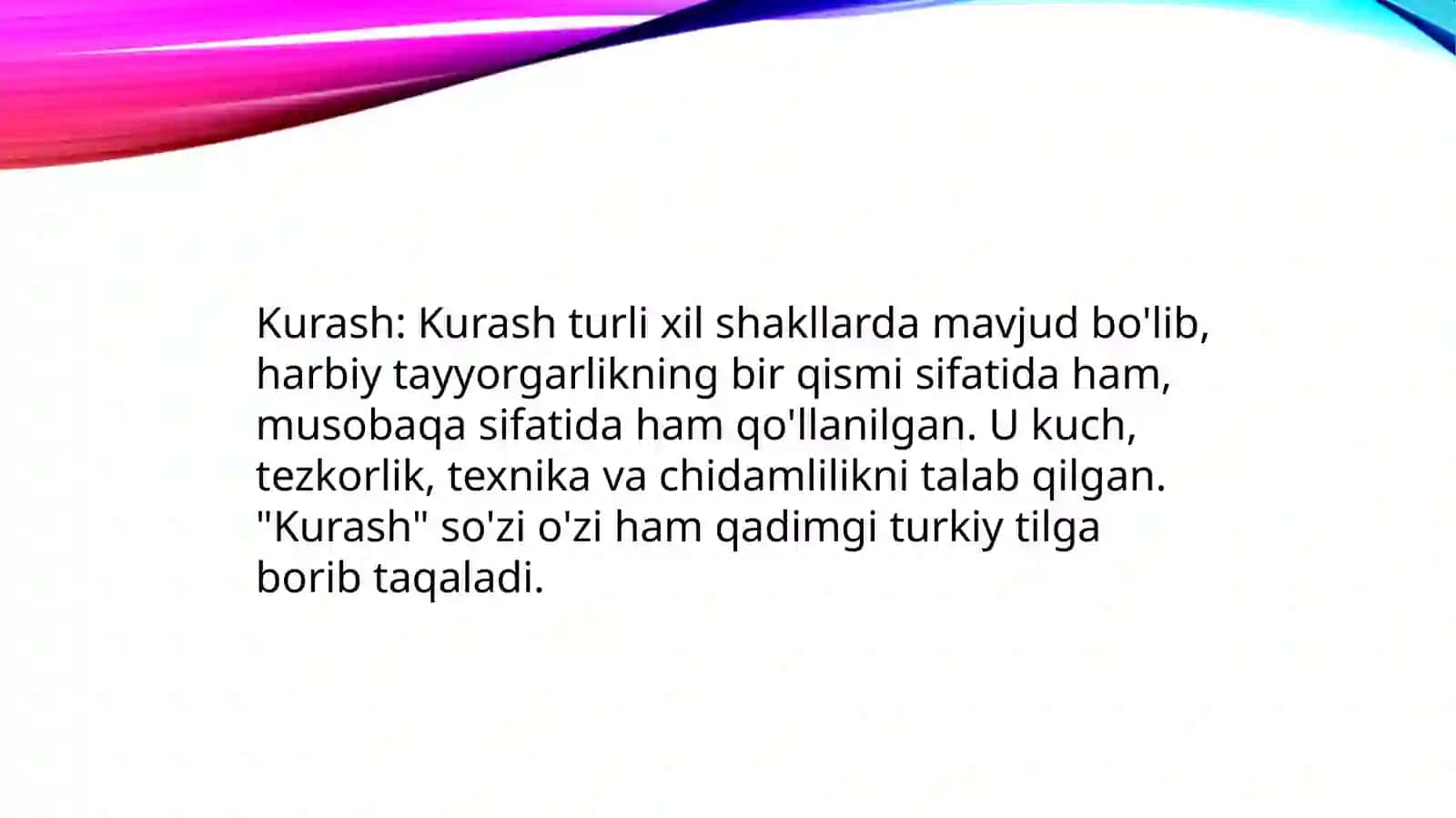 Qadimgi Markaziy Osiyo xalqlarining jismoniy mashqlari va o'yinlari 4