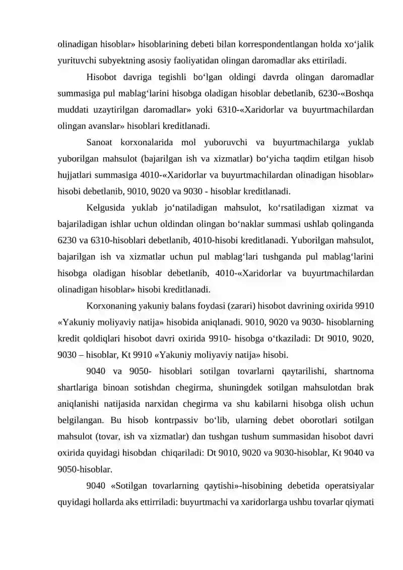 Moliyaviy hisobotning xalqaro standartlari fanidan 4