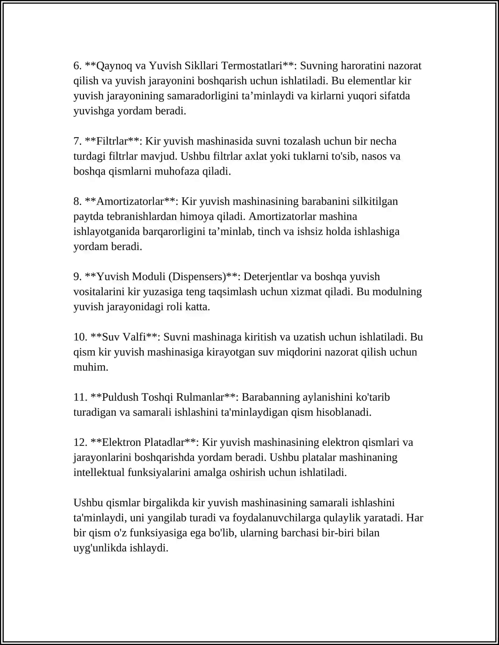 TARA VA USKUNALARNI YUVISH MASHINALARI VA UNING ISHLASH PRINSIPI 4