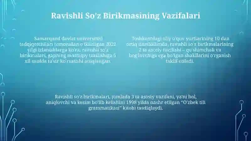 Ravishli Soʻz Birikmasi 4