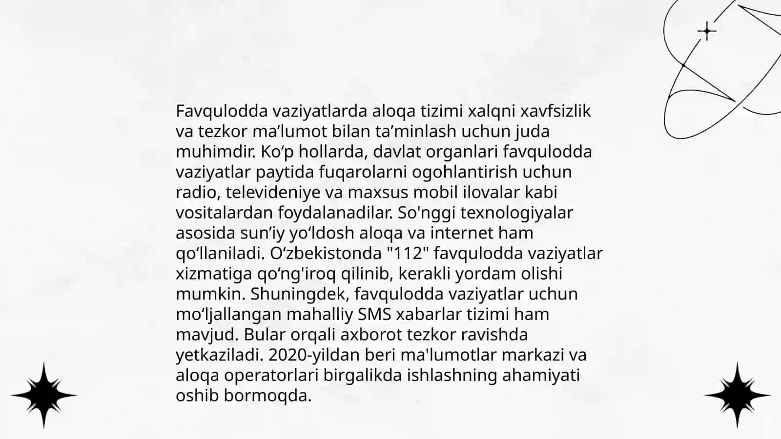 Avariya xavfini aniqlash metodlari 4