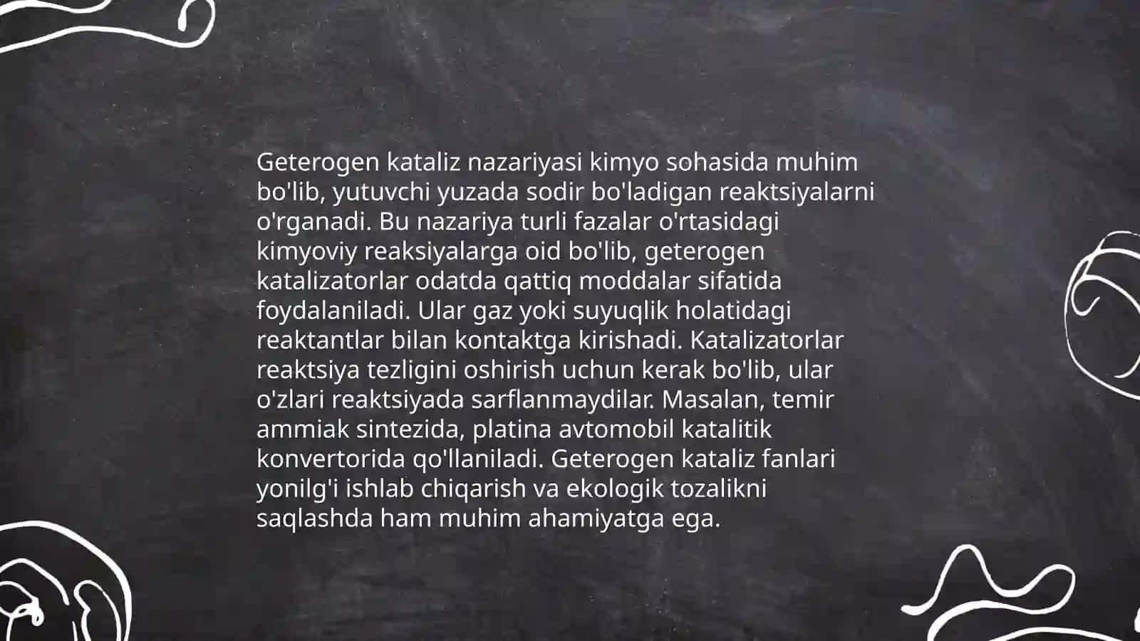 Kataliz nazariyalari 4