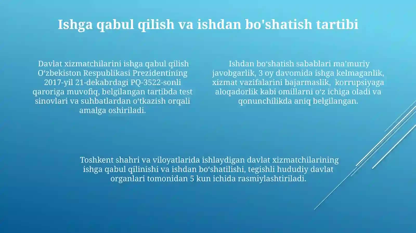 Davlat Xizmatchilarining Huquqiy Maqomi 4