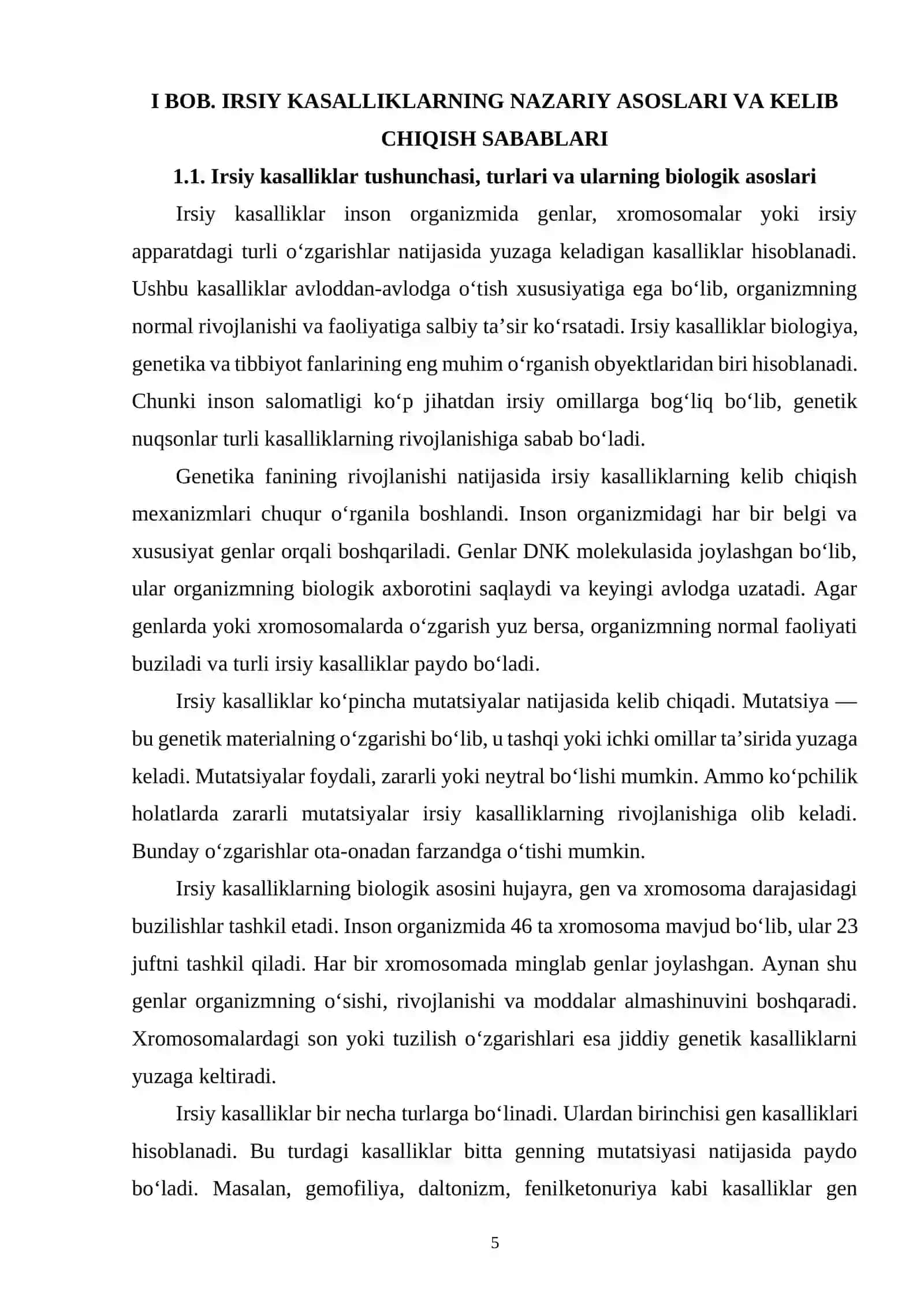 IRSIY KASALLIKLARNING KELIB CHIQISH SABABLARI VA UNI BARTARAF ETISH 4