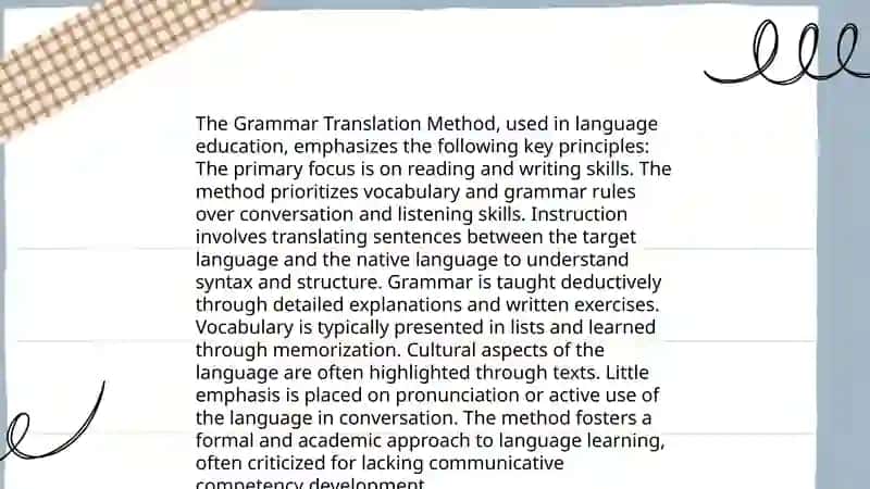 Direct and Grammar Translation Methods 4