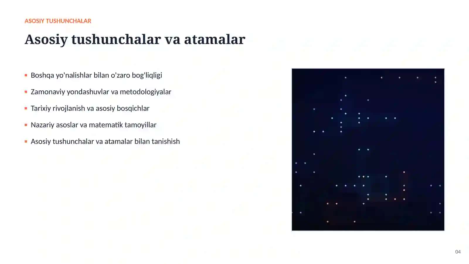 SUN'IY INTELLEKT • SUN'IY INTELLEKT ASOSLARI 4