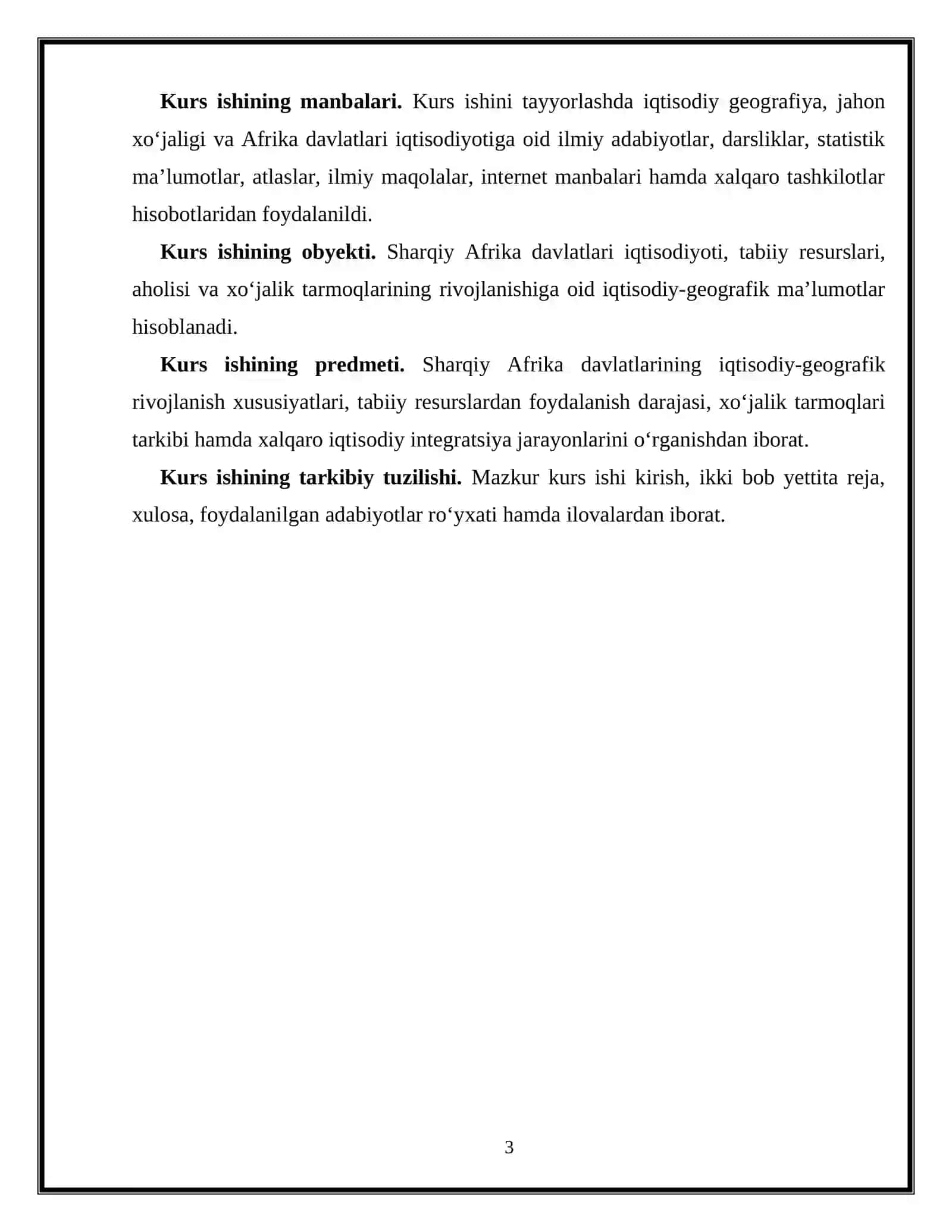 Sharqiy Afrika davlatlariga iqtisodiy geografik tavsif 4