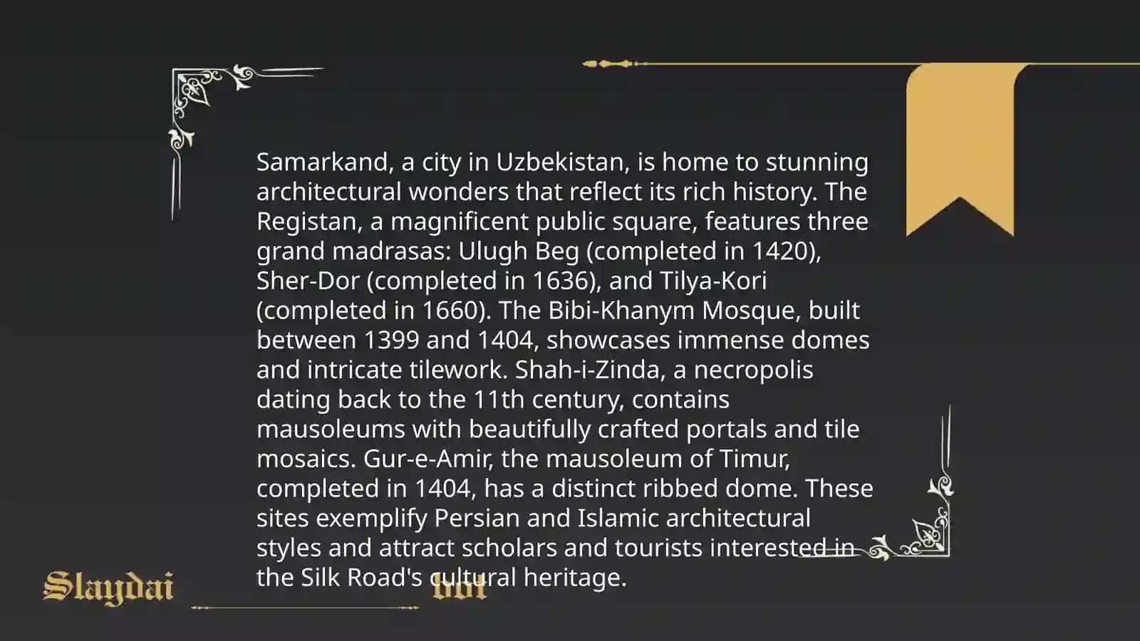 Tourism in Uzbekistan 4