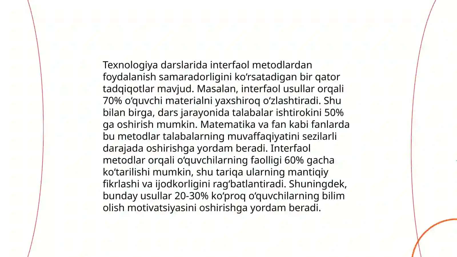 Texnologiya darslariga oid tarbiyaviy tadbirlarni tashkil etish 4