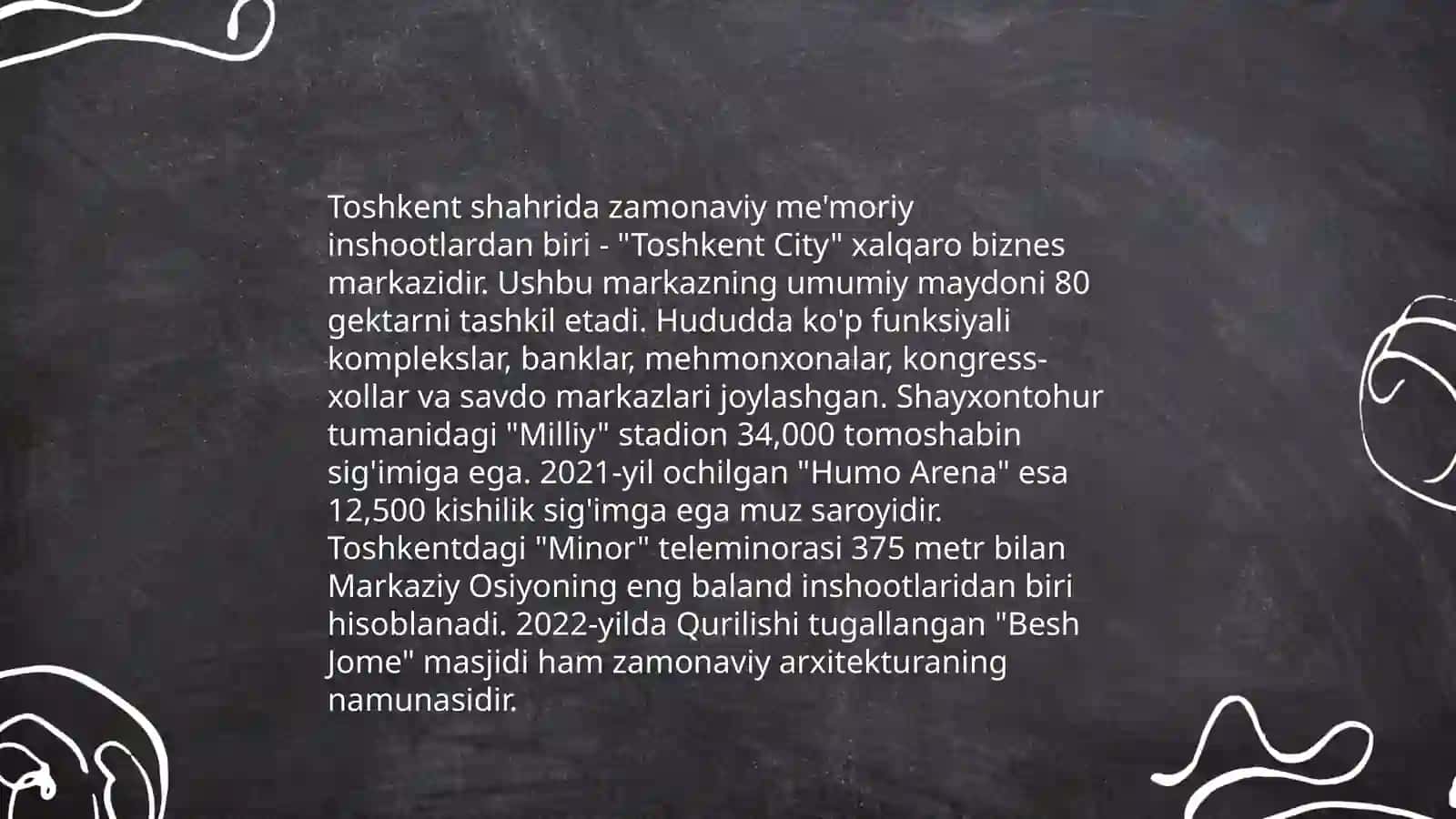 Mustaqillik davri Oʻzbekiston me'morchilik san'ati 4