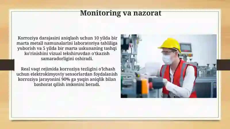Neft va gaz sanoati qurilmalarini korroziya bardoshliligini oshirish usullari 4