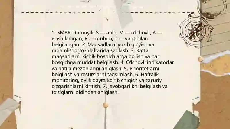 Shaxsiy mas'uliyatni qabul qilish 4