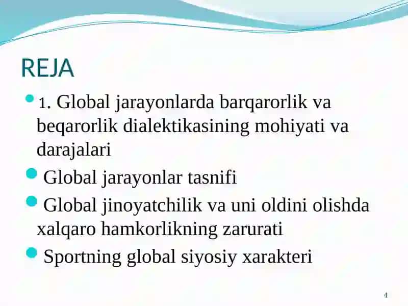 Globallashuv va barqaror taraqqiyot falsafasi 4