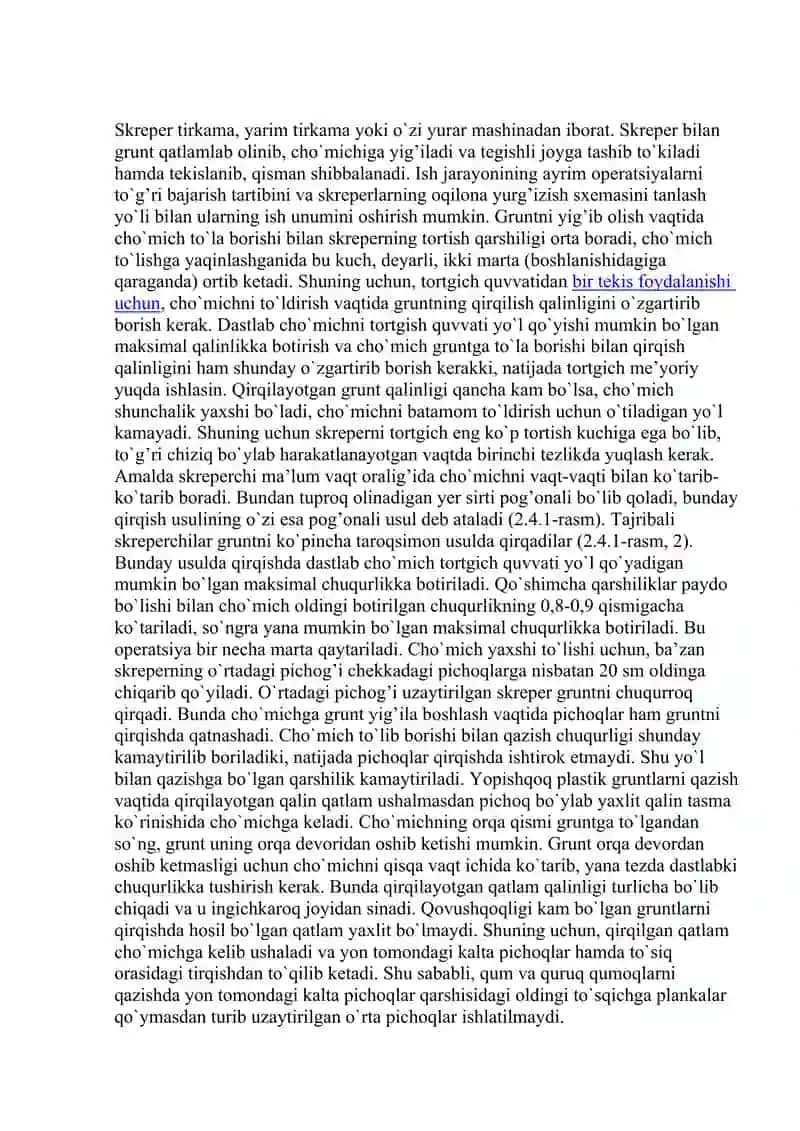 BIR CHO`MICHLI EKSKAVATОRLAR 4
