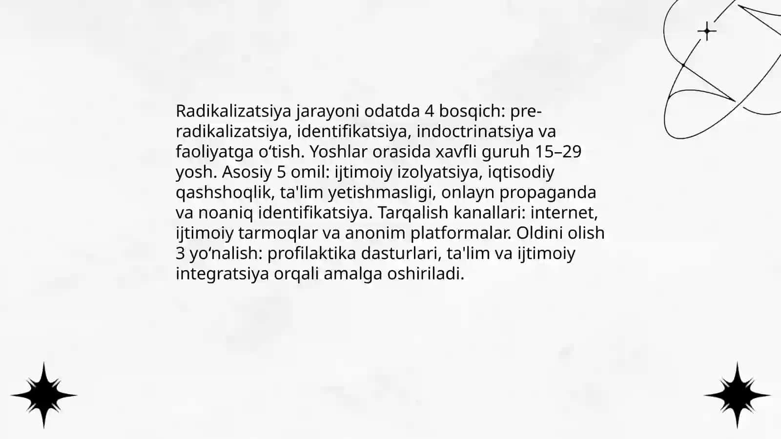 Ekstremizm va terrorizm jamiyat barqarorligiga tahdid 4