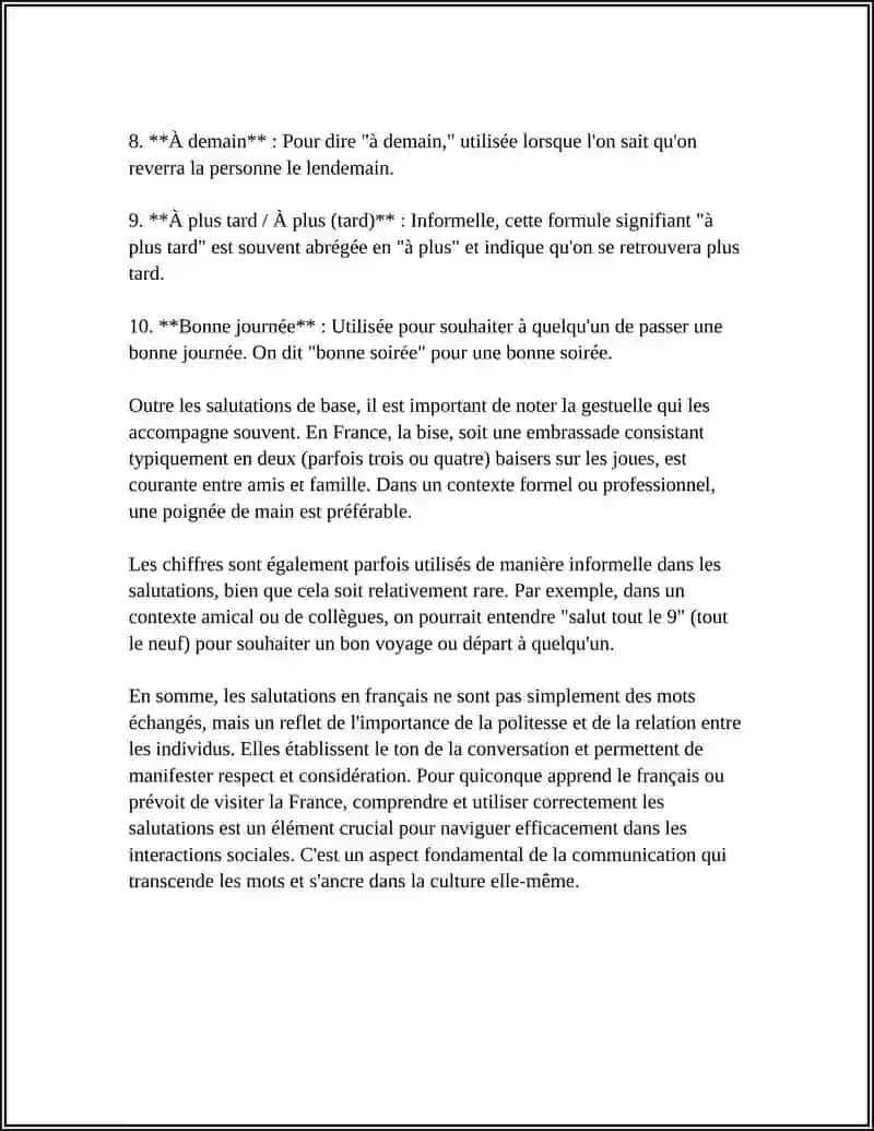 FRANCAIS TOUS LES JOUR 4