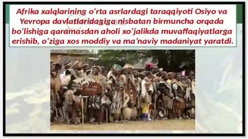XI-XV asrlarda Afrika xalqlari 4