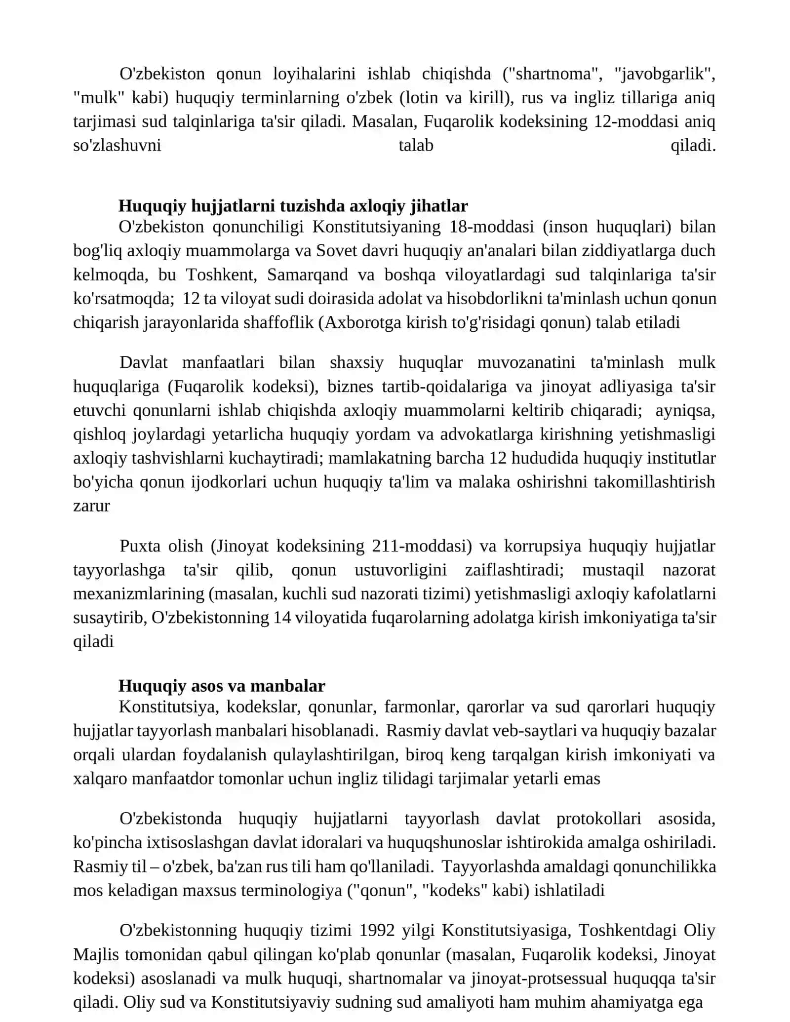 O'zbekistonda huquq normasining yuridik texnikasi 4