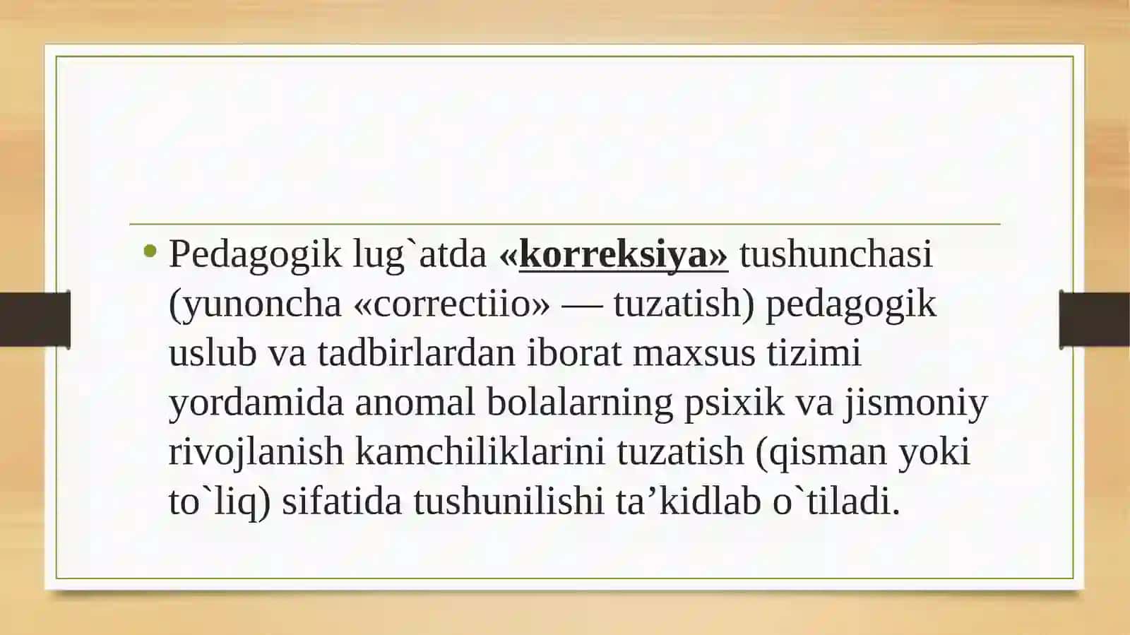 Tarbiyaviy korreksion faoliyat metodikasi 4
