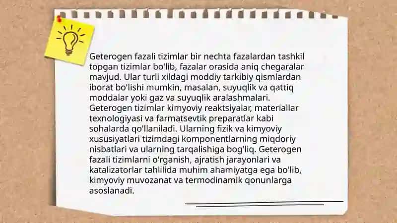 Kimyoviy texnologiyada fazali tizimlarni oʻrganish 4