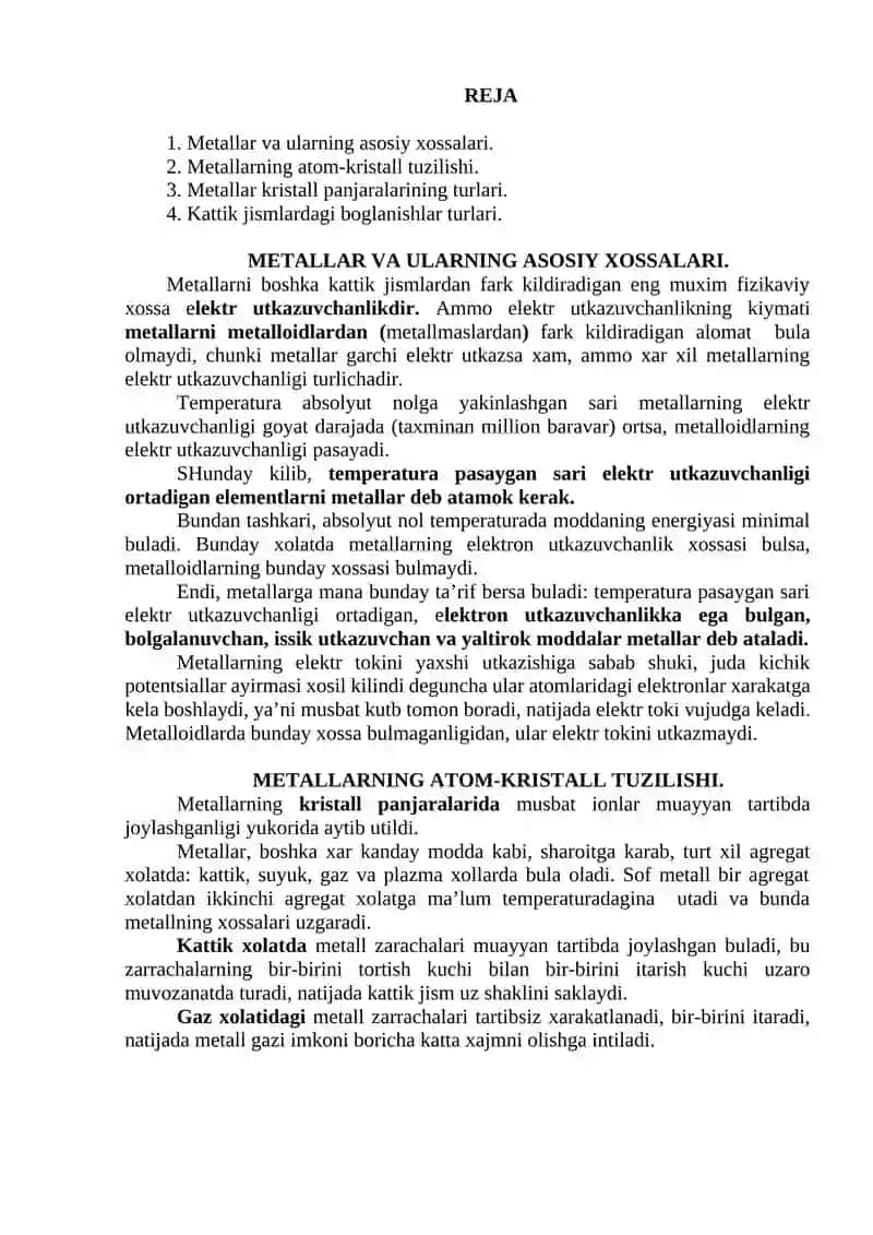 “MATERIALSHUNOSLIK” O’QUV FANINING MAZMUNI VA TUTGAN O’RNI 4