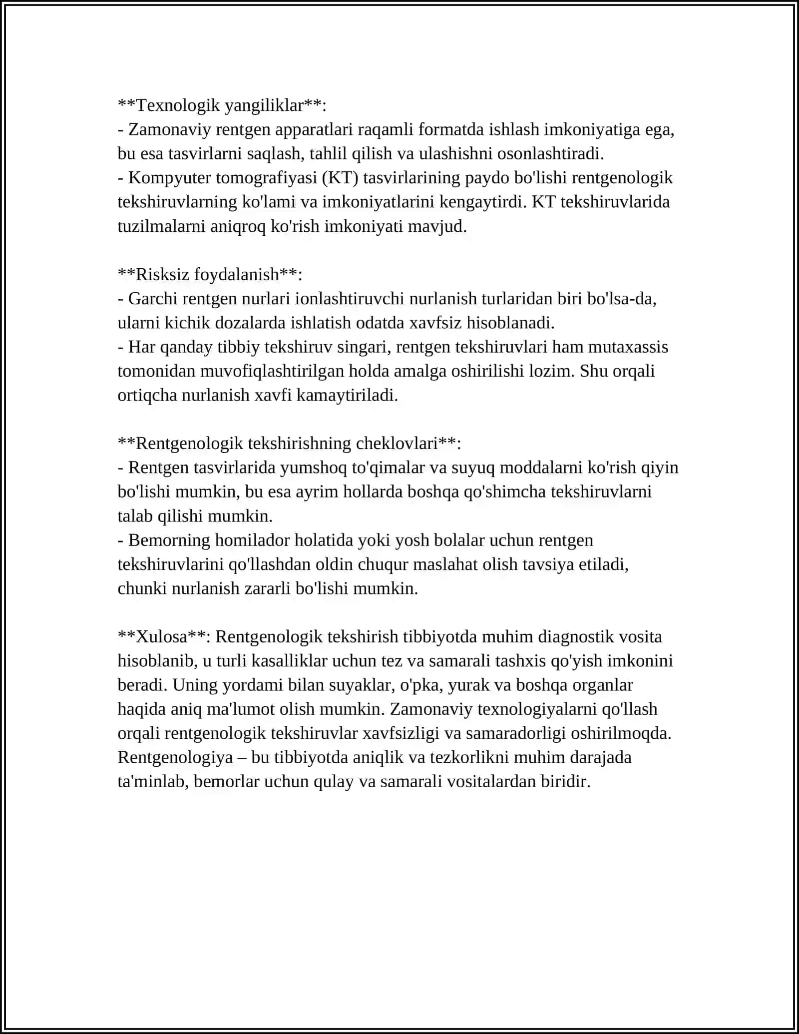 STOMATOLOGIYADA RENTGENOLOGIK TEKSHIRISH USULLARI 4
