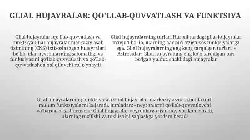 Markaziy Nerv Sistemasi Fiziologiyasi 4