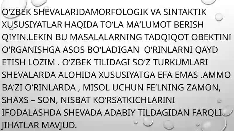 O‘zbek tili dialektologiyasi 4
