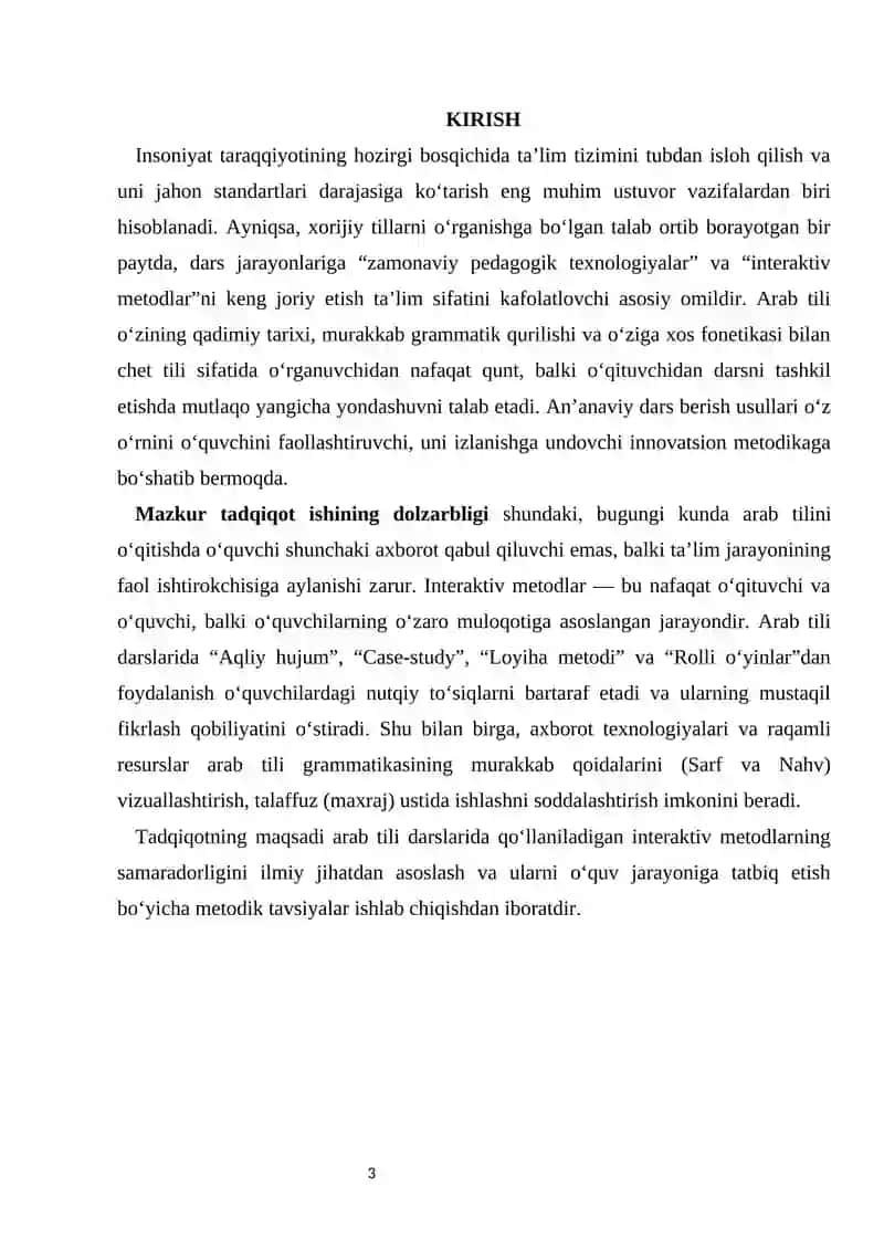 Zamonaviy pedtexnalogiyalar, interaktiv metodlar asosida chet tilini oʻqitish 4