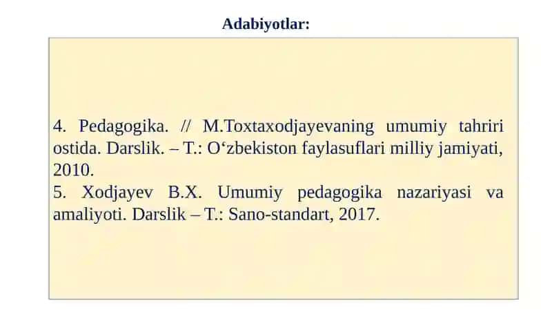 O‘ZBEKISTON RESPUBLIKASIDA TA’LIM TIZIMINI RIVOJLANTIRISHNING KONSEPTUAL ASOSLARI 4