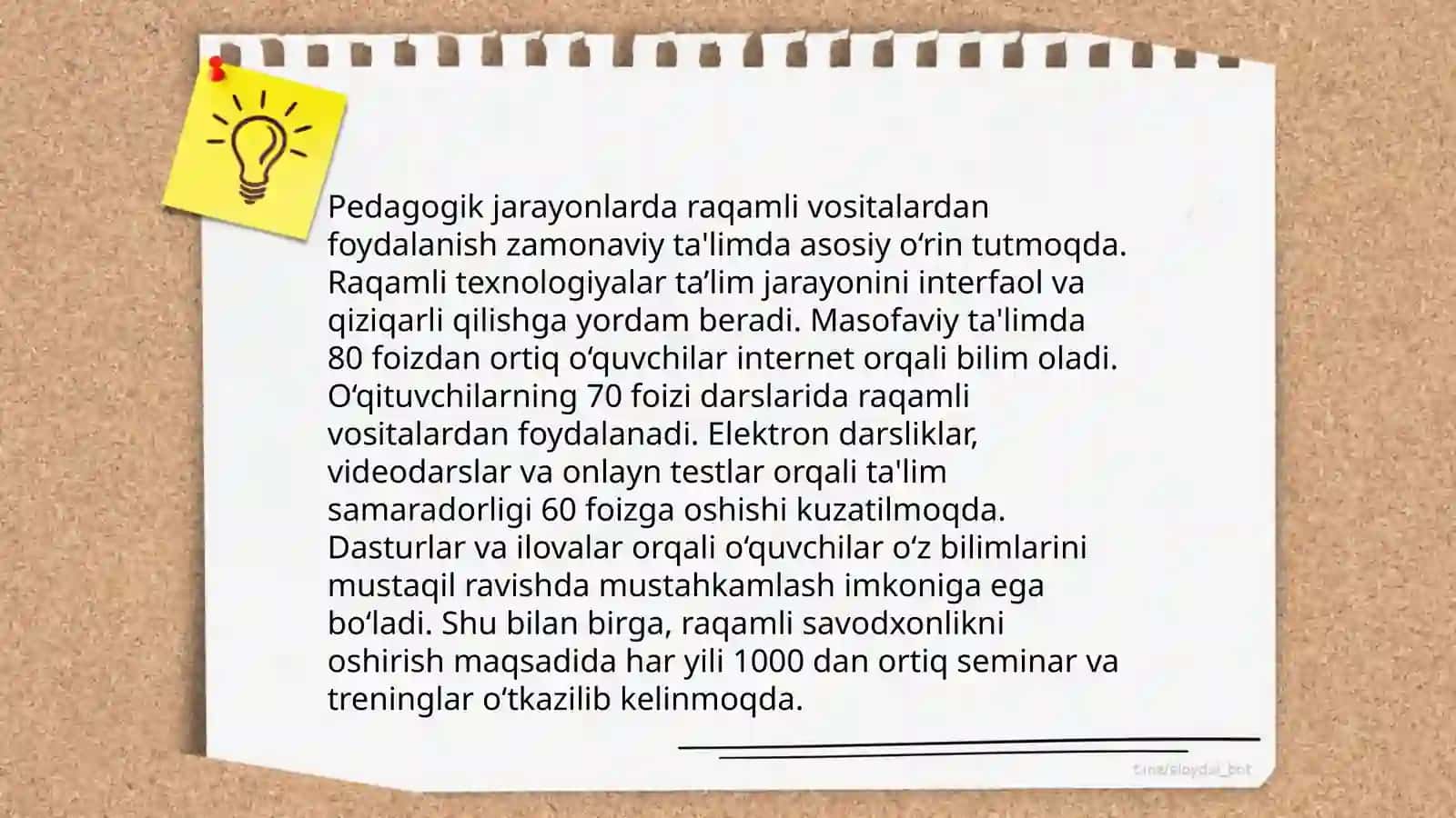 Taʼlimni axborotlashtirish sharoitida pedagogik-psixologik ishlarni boshqarish 4