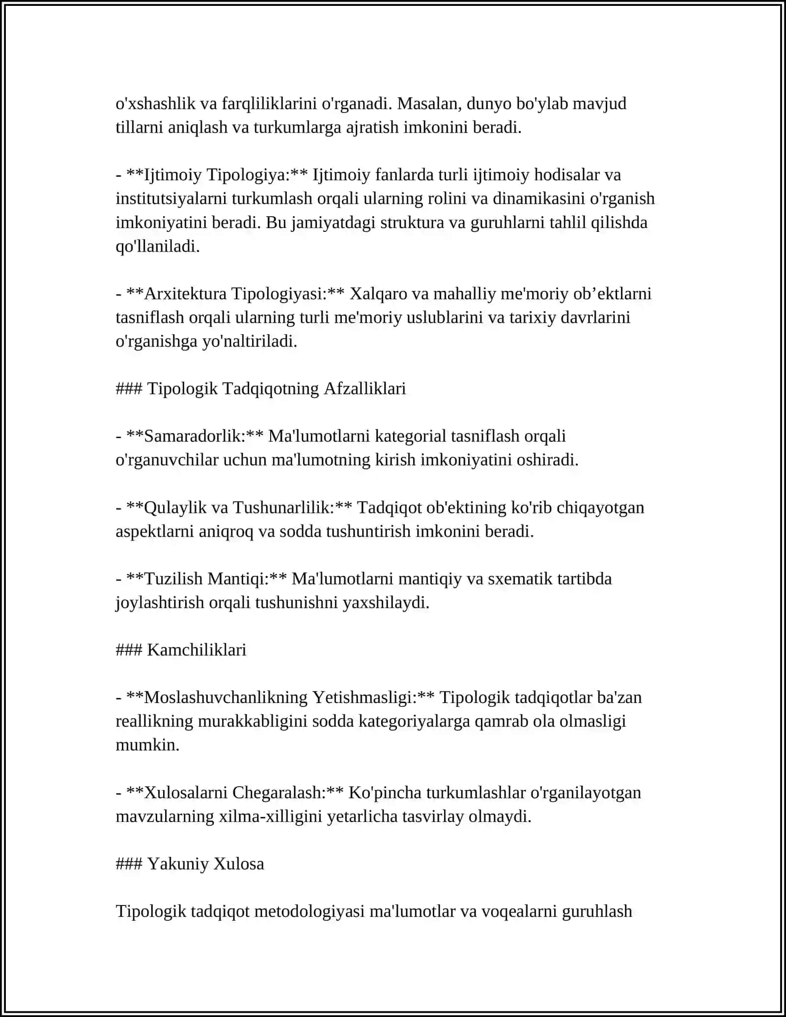 DINLARNI TADQIQ ETISH METODOLOGIYASI: TIPOLOGIK, QIYOSIY, TARKIBIY-FUNKSIONAL, GENETIK TAHLIL. QIYOSIY DINSHUNOSLIKLIKNING METODLARI 4