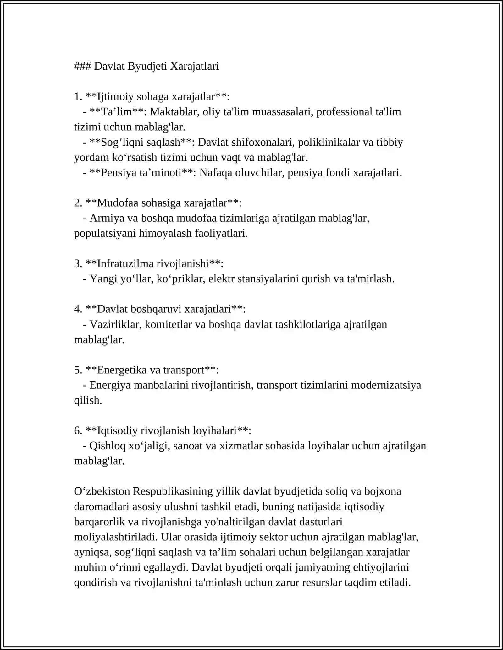 Davlat Byudjeti Profitsitining Makro-iqtisodiy Muvozanatga Ta’Siri 4