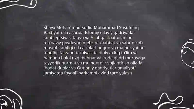 "Baxtiyor oila" 4