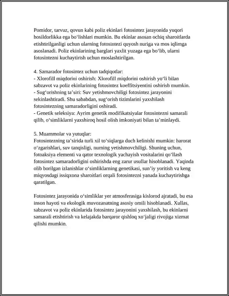 SABZAVOT VA POLIZ EKINLARI FIZYALOGYASI 4