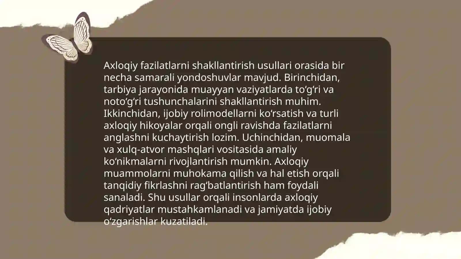 Qobusnoma asarida barkamol inson tarbiyasida qoʻllaniladigan metod va usullarning ifodalanishi 4