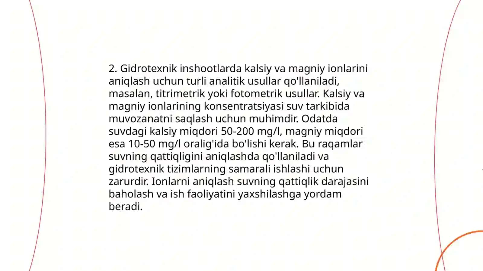Cho‘ktirishga asoslangan titrimetrik analizning amaliyotda qo‘llanilishi 4