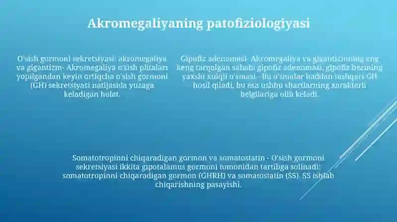Gipotalamo Gipofiz Sistemasida Akromegaliya Va Gigantizm Nanizm 4