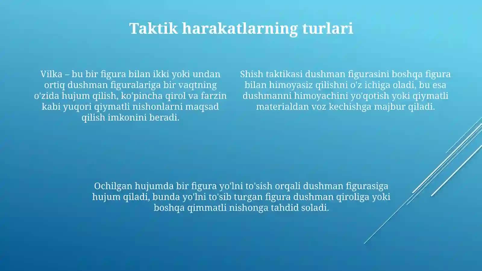 Shosseedagi poygalarning taktik harakatlarini o‘rgatish 4
