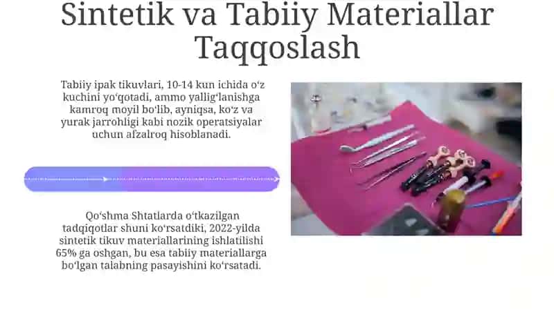 Zamonaviy Jarrohlik Tikuv Materiallari Turlari 4