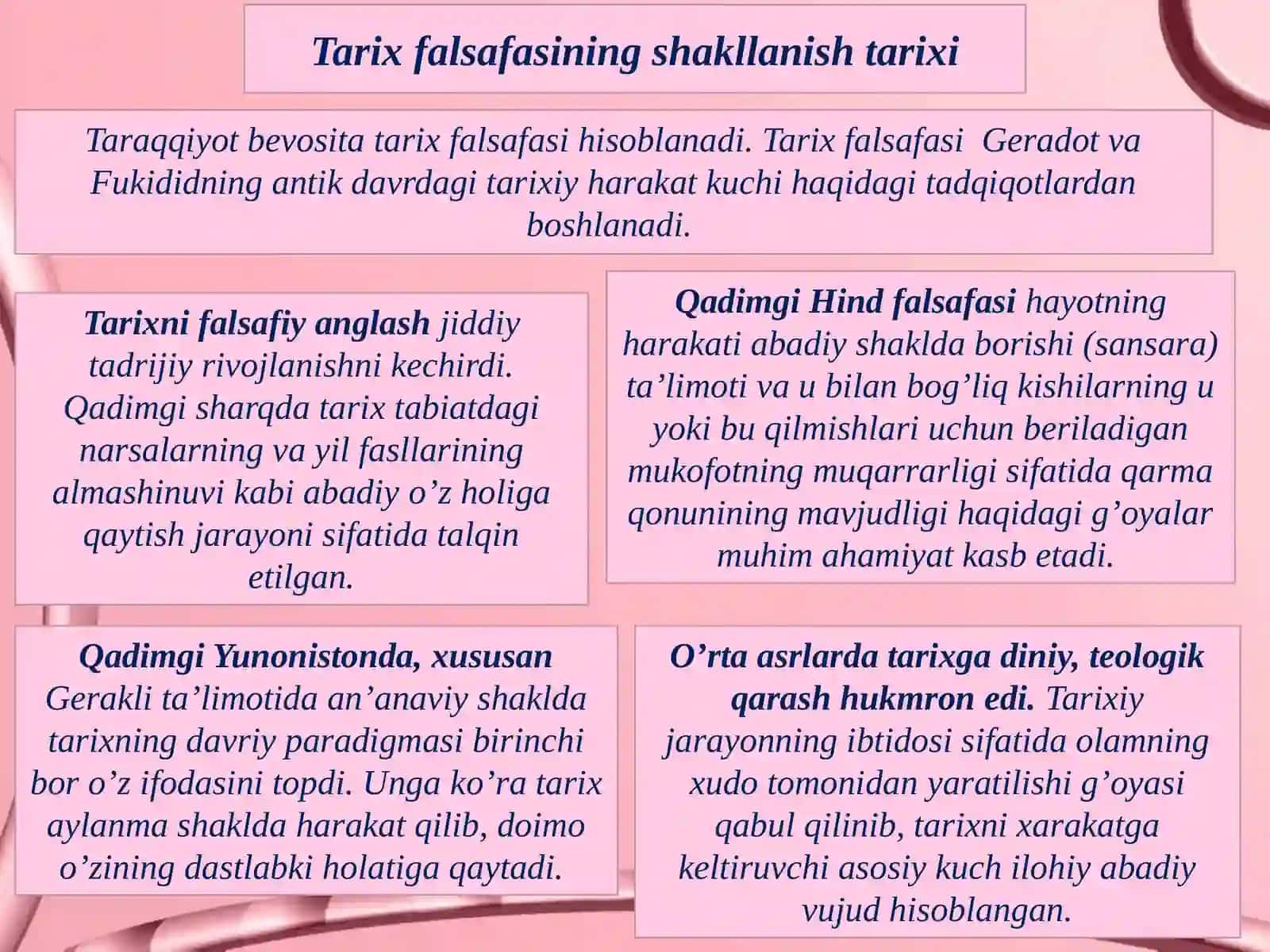 FALSAFA TARIXI RIVOJLANTIRISH HAQIDAGI QARASHLAR EVOLYUTSIYASI 4