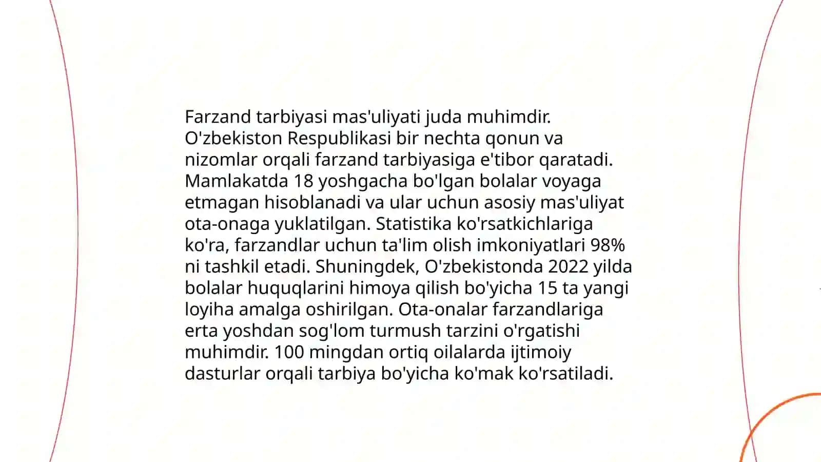 A. Fitratning oila asaridagi oila qurish tartiblari va farzant tarbiyasiga oid g'oyalar 4