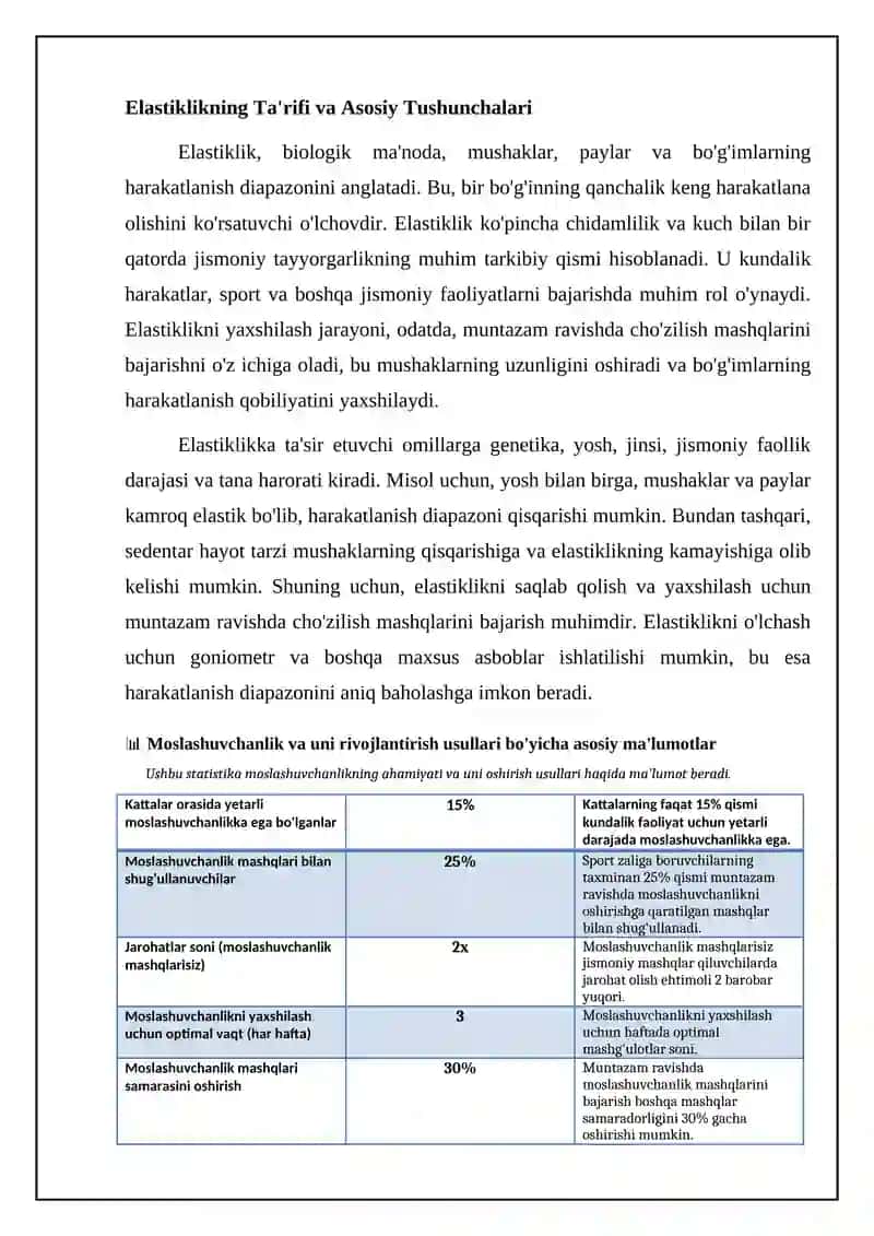 Egiluvchanlik qobiliyati va uni rivojlantirish usullari 4
