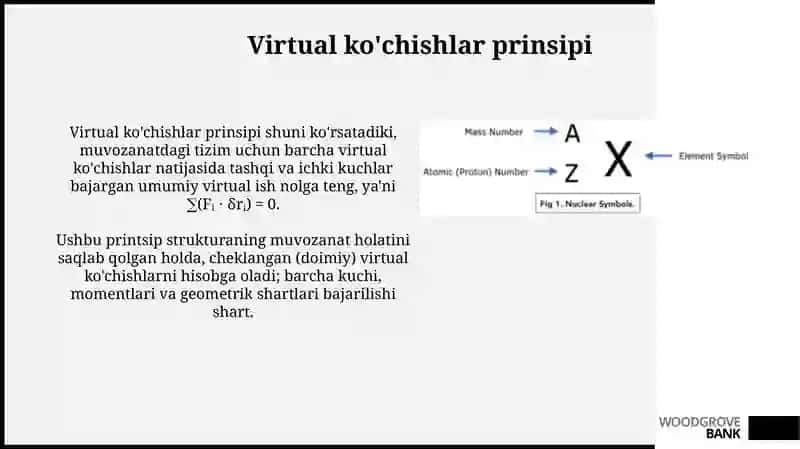 Murakkab konstruksiyaning tayanch reaksiyalarini mumkin bo‘lgan ko‘chishlar prinsipi yordamida 4