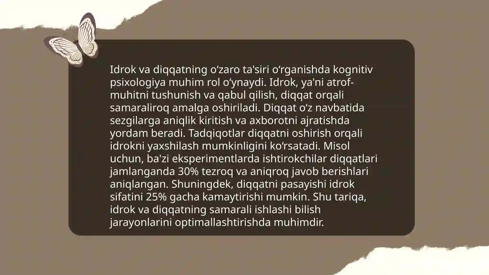 Idrokning psixologik mohiyati, fiziologiyasi 4