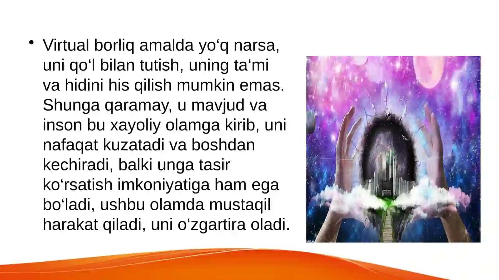 Virtual borliq va uning asosiy tushunchalari 4