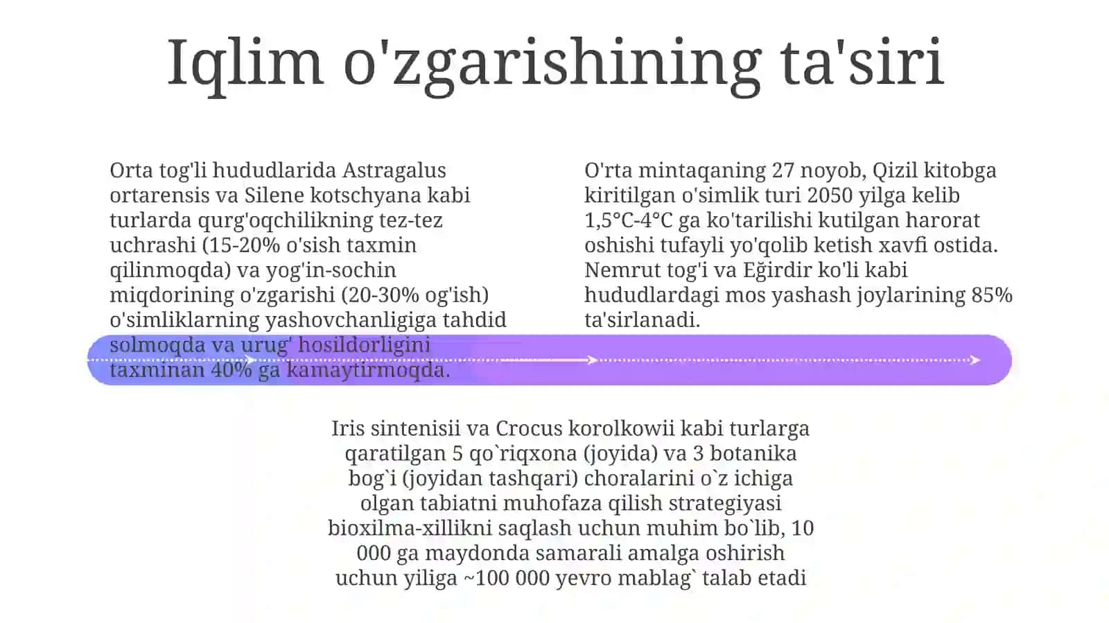 Orta o'simliklarining noyob va qizil kitobga kirtilgan o'simliklari 4