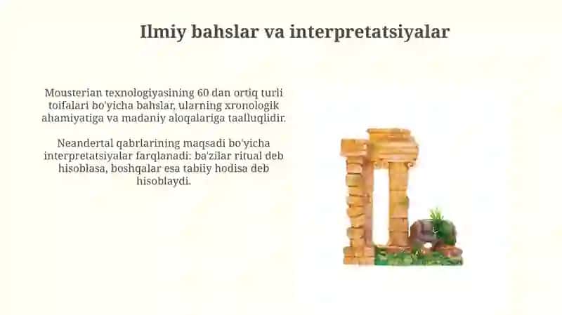 Mustye davri arxeologik yodgorliklari 4